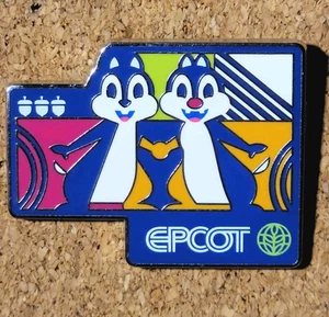 Chip And Dale 2025 Disney Epcot Pavilion Pin Mystery Box - Picture 1 of 3