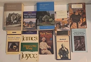 Lot Of 10 Vintage Classical Literature Incl' War & Peace, Bleak House & More PB - Picture 1 of 12