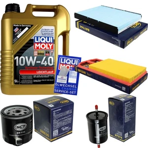 INSPEKTIONSKIT FILTER LIQUI MOLY ÖL 5L 10W-40 für VW Golf IV 1J1 1.4 16V 1.6 - Bild 1 von 12