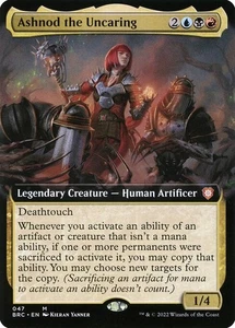 Ashnod the Uncaring Extended Art Regular - The Brothers' War Commander MTG-NM - Bild 1 von 1