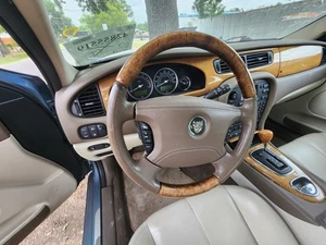 2004 2005 06 07 2008 2009 JAGUAR XJ8 VANDEN PLAS LEFT DRIVER STEERING WHEEL NED - Picture 1 of 3