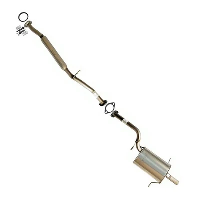 Kit de escape silenciador resonador de acero inoxidable se adapta a: 06-2007 Subaru Impreza 2,5 L Foto 1 de 4