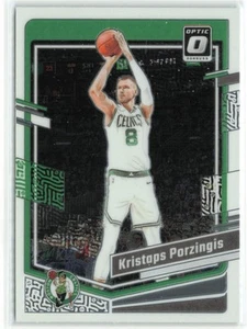 Kristaps Porzingis 2023-24 Donruss Optic Boston Celtics #120 - Picture 1 of 2