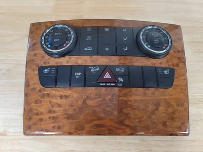 Mercedes-Benz W164 2006-2008 aire acondicionado calefacción climatizador panel ML320 ML350 ML500 Foto 1 de 3