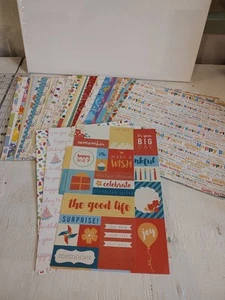 Lot Of Birthday Scrapbook Paper & Cardstock - Picture 1 of 3