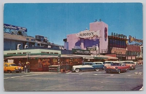 Alioto's Restaurant in Fisherman's Wharf San Francisco California Postcard - Picture 1 of 2