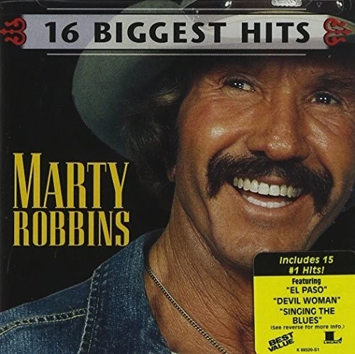 Marty Robbins 16 Biggest Hits (CD) Album - Image 1 of 1