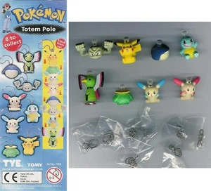 SET 8 Mini Figure POKEMON TOTEM Originali TOMY Gashapon PIKACHU SQUIRTLE - Foto 1 di 1