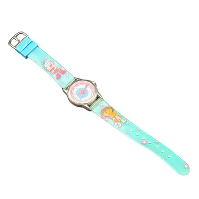 Reloj para niños Dora la Exploradora 2007 - Personaje de botas con banda verde azulado - Batería en funcionamiento Foto 1 de 4