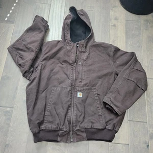 Men's Carhartt Brown Full Swing Armstrong Active Jacket Size 2XL Regular XXL  - Picture 1 of 10