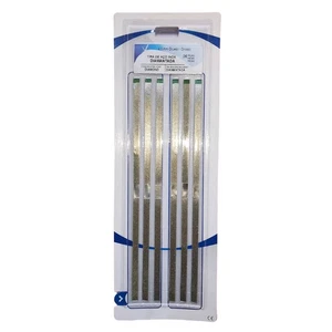 6PCS Dental Stainless Steel 4.0MM Coated Coarse Diamond Polishing Strip - Picture 1 of 1