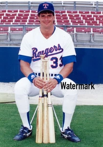 Jose Canseco Rangos 3x5 Tamaño Postal SNAPSHOT Pro "TIPO 1" FOTO PAPEL KODAK - Imagen 1 de 2