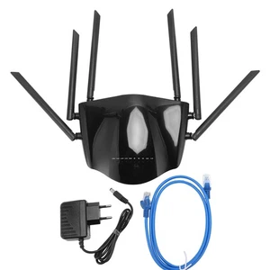 EU Plug CPE CP103 4G LTE Wireless Router With 6 Antennas 1200Mbps SIM Card SG - Picture 1 of 24