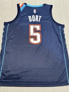 BECKETT COA LUGUENTZ LU DORT Autogramm OKC Thunder 2025-2026 City Trikot - Bild 1 von 2