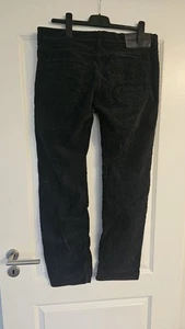 BALDESSARINI Hose, Cord, Schwarz, Gr: 36/32, Baumwolle, M: Jack, Regular Fit - Bild 1 von 7