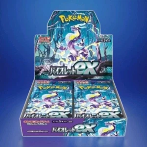 Pokemon Violet ex Booster Box Japanese Sealed Factory Shrink SV1v - Bild 1 von 1
