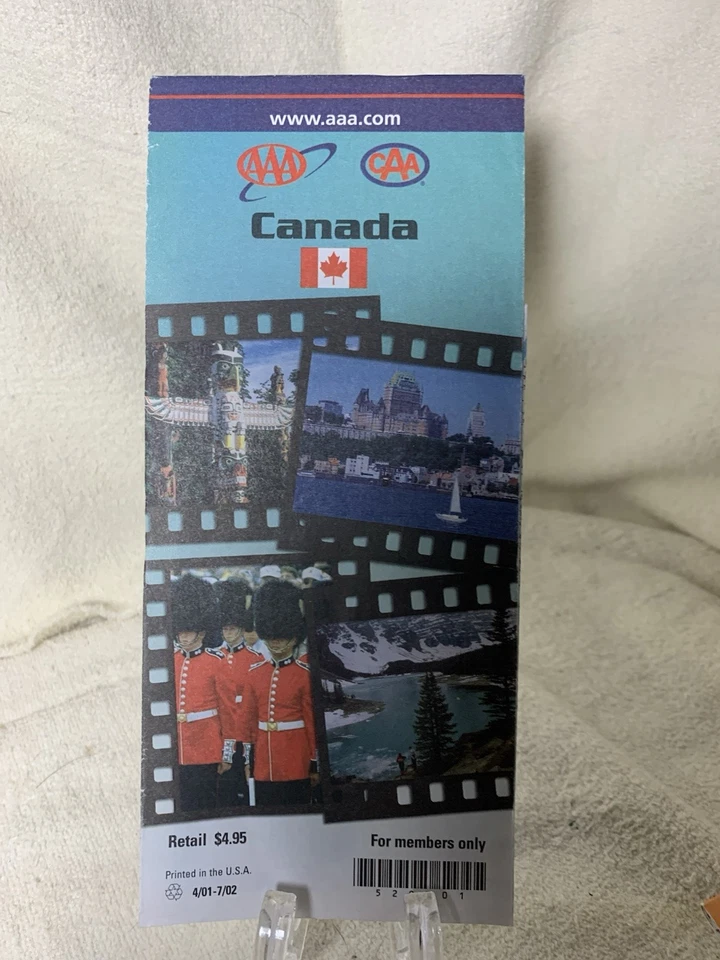 CANADA - 2002 AAA Country Fold Out Map - Image 1 of 1