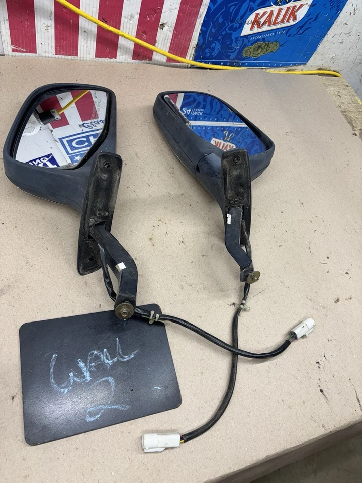 Juego de espejos retrovisores eléctricos Ford F150 F250 F350 1992 1997 Bronco Sport Obs Foto 1 de 4