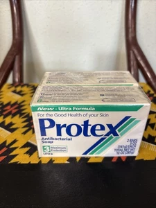Vintage Protex Antibakterielle Seife 2er Pack 5oz Riegel  - Bild 1 von 3