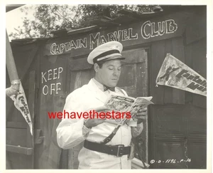 Vintage Jack Carson CAPTAIN MARVEL '50 GOOD HUMOR ICE CREAM Pub Portrait - Bild 1 von 1
