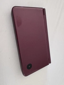 Nintendo DSi LL DS Wine Red Console Japan Tested NTSC-J + Super Mario Bros Game - Picture 1 of 7