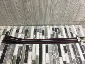 Lacoste Belts Men's Adjustable Multicolor Canvas Preppy Gator Logo 34" - Picture 1 of 6