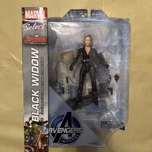 Diamond Marvel Select Black Widow Avengers Age of Ultron Action Figure NIB - Picture 1 of 13