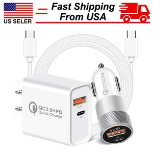 Type C USB-C 20W Fast Wall PD Charger For Xiaomi Redmi Note 14 Pro+5G 13 Pro 12 - Picture 1 of 42