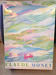 BARBIE DOLL CLAUDE MONET Water Lilly NRFB 17783 - Picture 1 of 7
