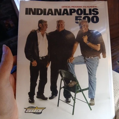 Indianapolis Motor Speedway 2013 Indy 500 Official Program 2012 Yearbook Sealed - Image 1 of 2