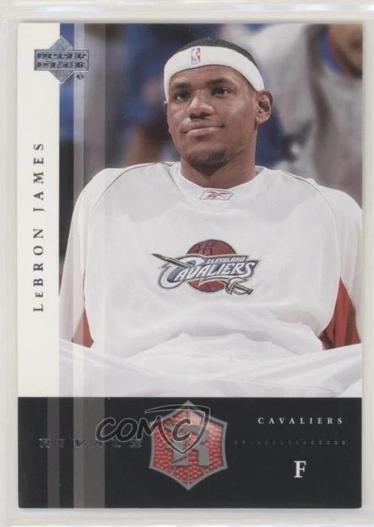 2004-05 UD Rivals Box Set LeBron James #1 - Image 1 of 3
