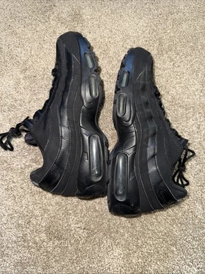 Nike Air Max 95 Triple Black Size 7.5 - Image 1 of 4