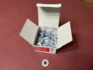 78 - Hillman 1/4" USS Stahl, verzinkt, flache Unterlegscheiben, Art.-Nr. 270055 - Bild 1 von 6