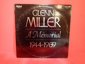 GLENN MILLER A Memorial 1944-1969 2XLP Double Vinyl Record RCA 12" USA Victor - Picture 1 of 15