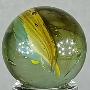 Vintage Imported Hybrid Cat's Eye Marble .60 Inches Near-Mint Condition  - Picture 1 of 18