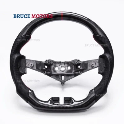 Real carbon fiber Steering Wheel Wrangler JK Rubicon Gladiator 2011-17 No heated - Image 1 of 4