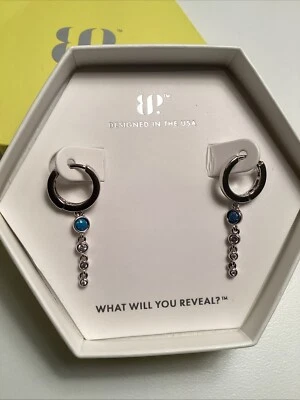 RBP6573 *Simple Elegance* Emerald Fire Opal Rhodium Plating - Image 1 of 4