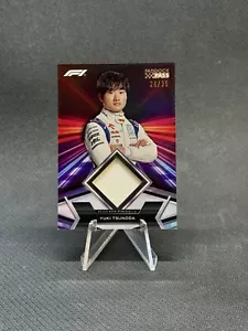 2024 Topps Paddock Pass Formula 1 F1 Relics Yuki Tsunoda /35 Driver Worn - Picture 1 of 3