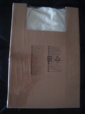 NOCKEBY Ottoman Cover RISANE WHITE Ikea Nockeby Footstool Slipcover New in Box ! - Image 1 of 4