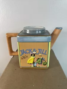Vintage VTG Labels Sakura Jack And Jill Coffee Creamer Pour VTG 14 oz - Picture 1 of 6