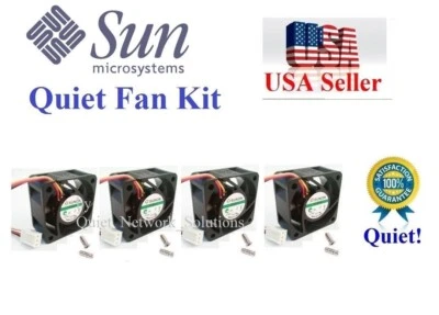 Lot 4x Sun Fire fans for 371-0802, 371-0802-NIB, X7418A, 370-6455, 595-7238 - Image 1 of 4