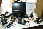 Audiovox D1998pk: Portable Dvd Player Combo W/ Cables, Headphones, Remote -Black