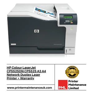 HP Color LaserJet CP5525DN CP5525 A3 A4 Netzwerk Duplex Laserdrucker + Garantie - Bild 1 von 1
