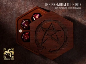 The Evening Star | Premium Dice Box DnD | Dice Chest Dice DnD Vault for RPG MTG - Picture 1 of 4