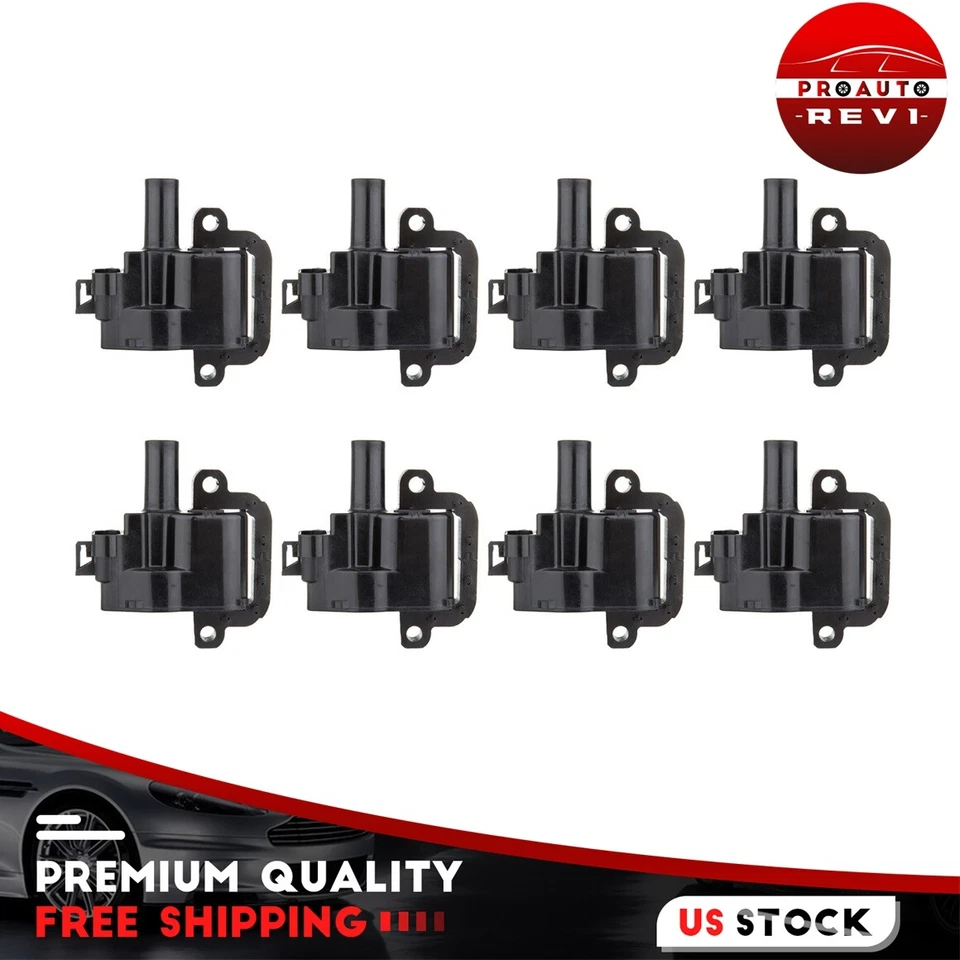 Bobina de ignição 8×para 1999-2000 Chevrolet C6500 Kodiak 7.4L V8 C6500 Kodiak 7.4L - Imagem 1 de 4