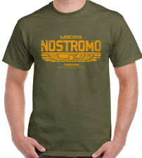 Alien T-Shirt Nostromo Herren Retro Film Weyland Corp Bund Prometheus