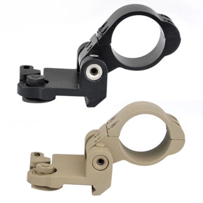 QD Pivot Magnifier Mount Tall Flip-to-side Quick Detach 30mm Ring Scopes - Image 1 of 4