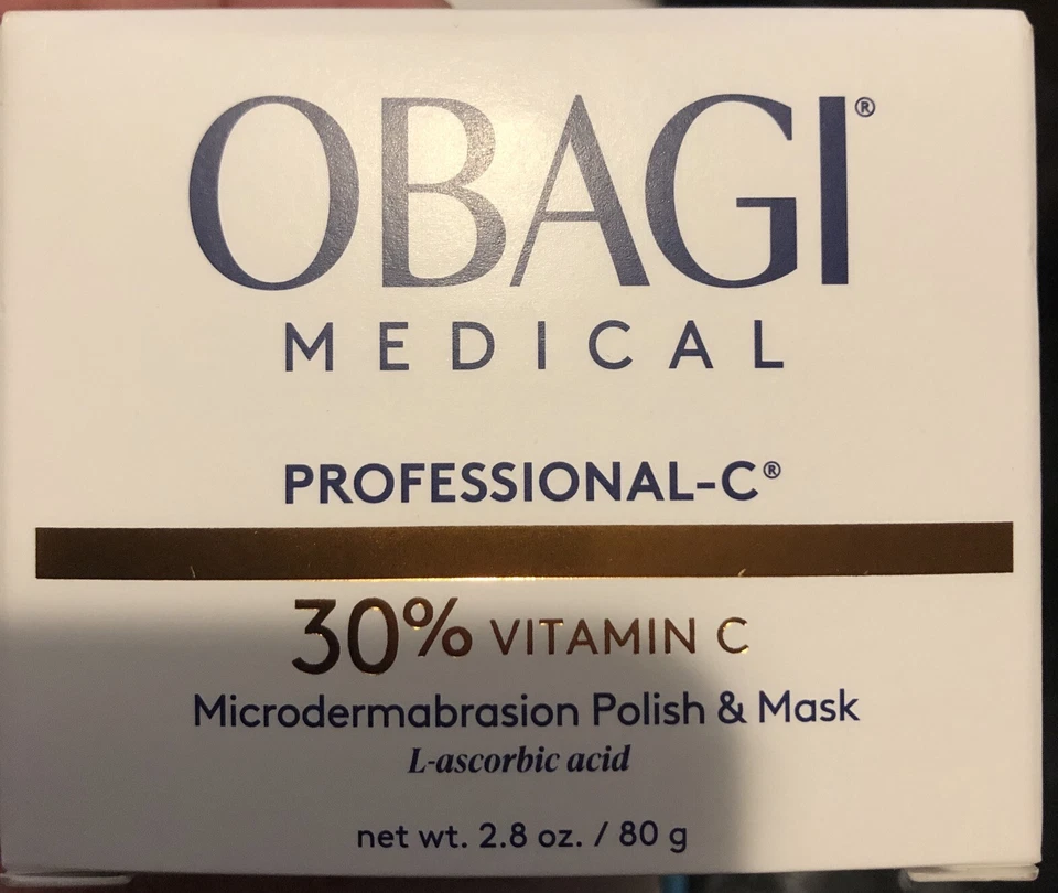 Nova Caixa Obagi Professional-C Microdermoabrasão Polonês + Máscara, 2,8 oz 80 g - Imagem 1 de 1