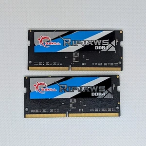 G.SKILL Ripjaws DDR4 16GB (2x8GB) SO-DIMM 2400MHz CL16 RAM F4-2400C16D-16GRS - Picture 1 of 2