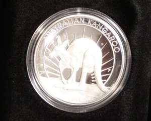 2011 PURE SILVER PROOF KANGAROO DOLLAR HIGH RELIEF #9409 - Picture 1 of 14